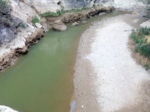 Ayvacık Çayı ve Kısık Kanyonu kuraklığa teslim oldu