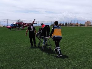 76 yaşındaki hasta hızlı sevkle nefes alabilecek