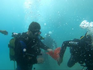Fethiye’de Dünya Çevre Günü’nde deniz temizliği yapıldı