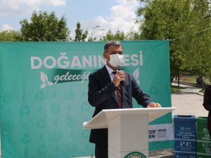 Başkan Şimşek ve öğrencilerden temizlik kampanyası