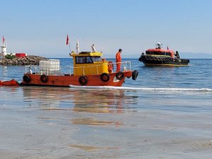 Tekirdağ’da 23 metreküp müsilaj toplandı
