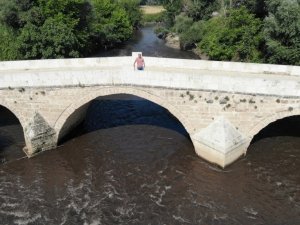 Marmara denizine akan Nilüfer Çayı’nda korkutan görüntü