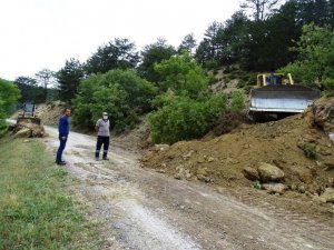 Hisarcık’ta altyapı çalışmaları