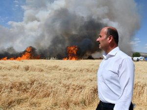 Başkan Doğru, ekin yangınlarına karşı çiftçileri uyardı