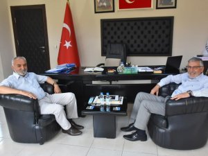 Başkanlar Kepez ve Bozkurt, yapılan çalışma ve projeleri konuştular