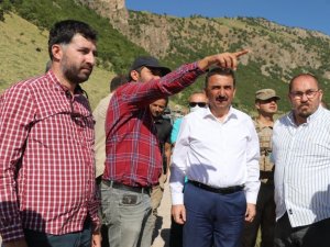 Siirt Valisi Hacıbektaşoğlu yol yapım çalışmalarını denetledi