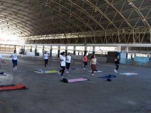 Muratpaşa’da sabah sporu yeniden başladı