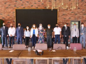 Kırşehir Memleket Hareketi, tanışma sohbetinde basın temsilcileri ile bir araya geldi