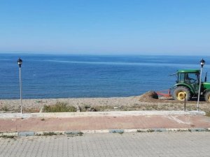 Güzelkent’te sahil düzenleme çalışmaları