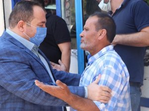 Salih Ekinci, esnafı dinledi belediyenin çalışmalarını anlattı