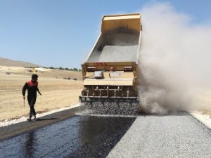 Haliliye ve Eyyübiye kırsalında asfalt atağı