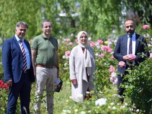 Rektör Şevli ‘Gül Bahçesi’ni gezdi