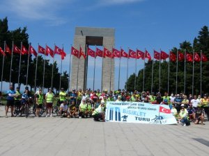 Tarihi Yarımada’da Şehitlere Saygı Sürüşü Bisiklet Turu düzenlendi