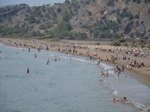 Ortaca’da sahiller hareketlendi