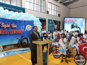 Şanlıurfa’da 100 öğrenciye bisiklet