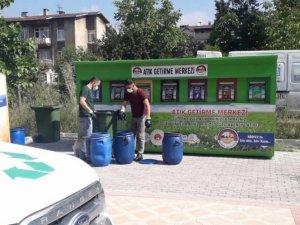 Bir ayda 1 ton bitkisel yağ toplandı