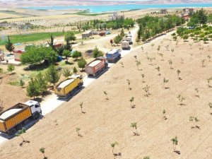 Karaköprü kırsalında yol atağı sürüyor