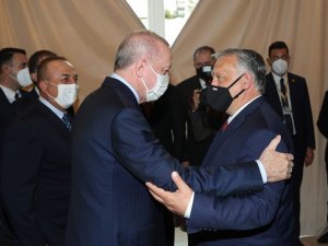Cumhurbaşkanı Erdoğan, Macaristan Başbakanı Orban ile görüştü