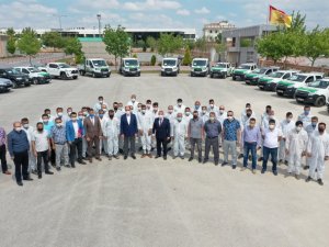 Konya genelinde haşereyle mücadele sürüyor