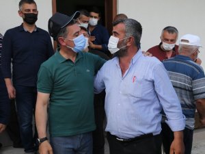 Bakan Selçuk, Kaymakam Bilgihan ve Başkan Şimşek, Gölbaşı’nda sel felaketi yaşanan bölgede