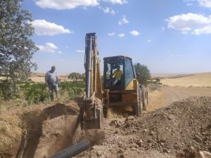 DİSKİ yeni yerleşim alanlarına kanalizasyon şebekesi döşüyor