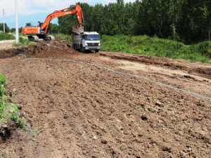 5 mahallede yeni yol çalışması