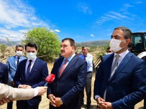 Doğanyol atık su arıtma tesisi temeli atıldı