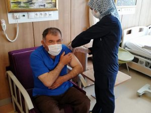 Çankırı’da 100 bininci Covid-19 aşısı uygulandı