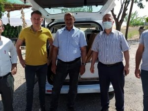 Gölbaşı’nda Antep fıstığı gözü dağıtıldı