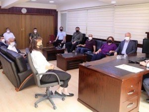 Zorlu bir korona süreci atlatan Başkan Şevkan, 70 gün sonra görevinin başına döndü