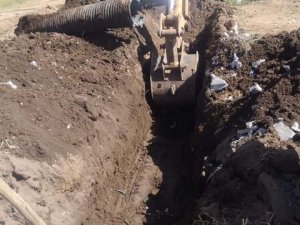 Güroymak’ta yol açma çalışması