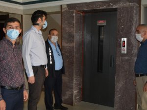 Hakkari’de asansörler denetlendi
