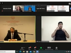 Uluslararası Katılımlı Acil Durum ve Tahliye Planları ile Sistemlerinin Erişilebilirliği Çevrimiçi Çalıştayı online olarak düzenlendi