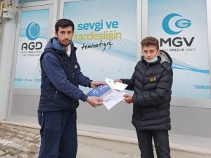 Dereceye giren öğrenciler ödüllendirildi