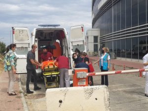 Kuşadası Devlet Hastanesi’nde tatbikat yapıldı