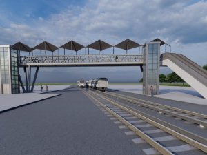 Büyükşehir Belediyesi, Tarsus’a modern bir üstgeçit kazandırıyor