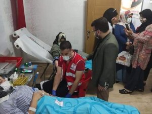 AK Parti Batman İl Başkanlığından kan bağışı kampanyasına destek