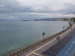 Tekirdağ’da salya gitti deniz cam gibi