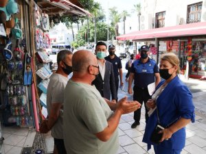 Belediye ekiplerinden işgaliye denetimi