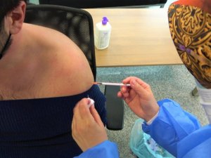 Organize Sanayi Bölgelerinde aşılama çalışmaları başladı