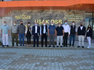 İş dünyasından Uşak OSB Teknoparka ziyaret