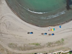 Ordu’da plajlar pırıl pırıl
