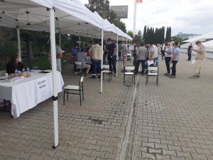 Bilecik’te sahaya çıkan mobil aşı ekipleri bir günde 2 bin çalışanı aşıladı