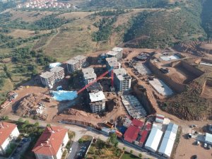Simav 3’üncü etap TOKİ konutlarının yapımı hızlandı
