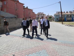 Siirt Valisi Hacıbektaşoğlu kentte yapılan çalışmaları denetledi