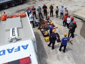 OMÜ Arama Kurtarma Takımı eğitimi tamamladı