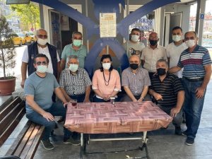 Başkan Çerçioğlu’ndan taksicilere sürpriz ziyaret