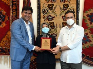 Kaya Halısı Dokuma Atölyesi hizmete açıldı