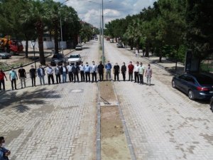 Kırkağaç da prestij caddesine kavuşuyor