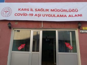 Kars’ta Kovid-19 aşılama çalışmaları hız kazandı